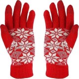 Cumpara ieftin Manusi tricotate Christmas