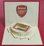 Stadion Fotbal 3D - EMIRATES (ARSENAL) - tip carte postala (vezi foto!) + plic