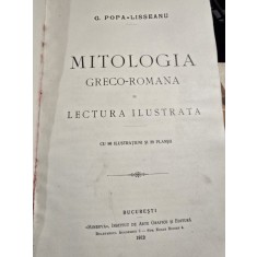 G. Popa-Lisseanu - Mitologia Greco-Romana in Lectura Ilustrata