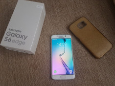 Smartphone Samsung Galaxy S6 edge G925F White Pearl 32GB Livrare gratuita! foto