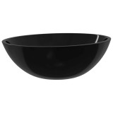 Cumpara ieftin Chiuveta din sticla, negru, 50x37x14 cm