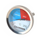 Termometru cu insertie pentru cuptor, gratar sau afunatoare, 250 grade, diametru 5 cm, Kaminer