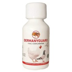 Deparazitare pentru pasari de pus in apa de baut, Dermanyguard, 100 ml
