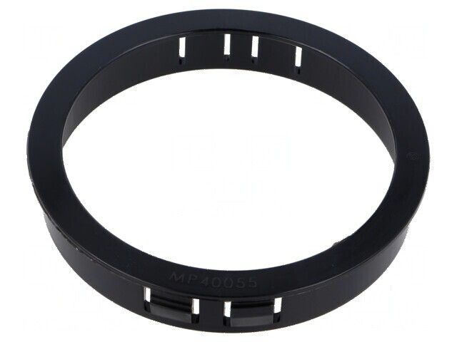 Manșon negru &Oslash;orif 101,6mm, &Oslash;orif 87,8mm UL94V-2