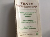 TEXTE CARE AU ZGUDUIT LUMEA; PROTOCOALELE INTELEPTILOR SIONULUI/ TESTAMENTUL LUI PETRU CEL MARE/ MANIFESTUL PARTIDULUI COMUNIST
