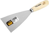 Spaclu Pereti 100mm Tolsen, Otel Carbon #50, Maner Lemn, Profesional