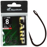 Carlige HAYABUSA L1 Nonreflective Black, Nr.10, 10buc/pac