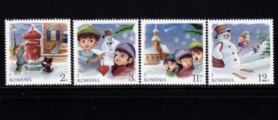 ✅RO 2018 ,LP 2223 ,&amp;quot;Obiceiuri de Iarna &amp;quot;, serie , MNH foto