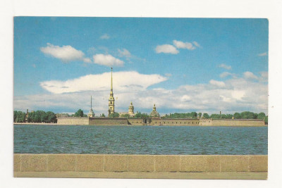 CP2 -Carte Postala - RUSIA - Leningrad, Peter and Paul Fortress, 1981 foto