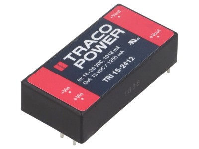 Convertor DC/DC 15W 12V 1.25A foto