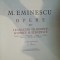 OPERE , VOL. XIV TRADUCERI FILOZOFICE , ISTORICE SI STIINTIFICE de M. EMINESCU , 1983
