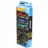 Set 5 masini - Hot Wheels - Batman | Mattel