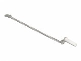 Protectie pentru conector fibra optica LC Alb prindere lant, Delock 86848
