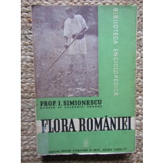 FLORA ROMANIEI , CU 664 DE FIGURI IN TEXT SI 12 TABELE AFARA DIN TEXT de I. SIMIONESCU , 1939