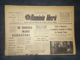 ZIARUL ROMANIA LIBER 17 AUGUST 1966