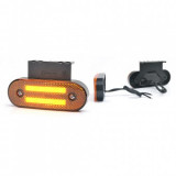 LAMPA GABARIT LED 1223 W175, 12V-24V, POZITIE PORTOCALIU WAS