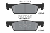 Set placute frana TEXTAR 2570201