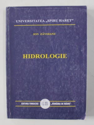 HIDROLOGIE de ION ZAVOIANU , 1999 foto