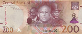 Lesotho 200 Maloti 2021 - B11, P-30 UNC !!!