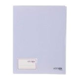 Mapa Strigo, PP, A4, 20 folii protectie, mov