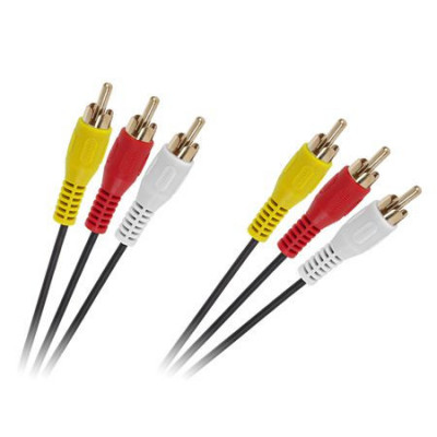 Cablu 3 x RCA - 3 x RCA 2m standard foto