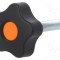 Buton reglare ELESA GANTER &Oslash; 40mm Filet M8 H: 27mm
