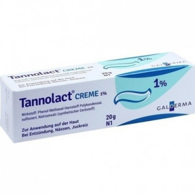 Crema, Galderma, Tannolact, Reduce Inflamatia, Vindeca Ranile, Fara Cortizon, cu Tamol 1%, 20gr foto