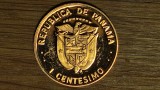 Panama -moneda colectie ultra rara- 1 centesimo 1976 proof -tiraj 12k- superba !, America Centrala si de Sud