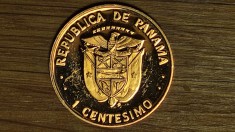 Panama -moneda colectie ultra rara- 1 centesimo 1976 proof -tiraj 12k- superba !