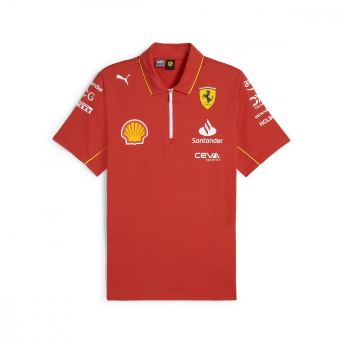 Ferrari tricou polo Driver red F1 Team 2024 - XL