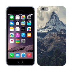 Husa iPhone 6S Plus sau iPhone 6 Plus Silicon Gel Tpu Model Mountains foto