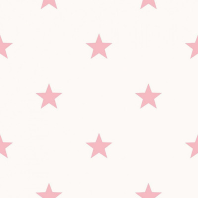 Noordwand Tapet &amp;bdquo;Friends &amp;amp; Coffee Little Stars&amp;rdquo;, roz și alb foto