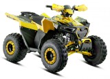 ATV Barton Terrax 125cc, 4 timpi, 3+1 viteze, roti de 8&quot;, culoare galben Cod Produs: MX_NEW MXTERRAX125GA