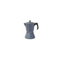 Espressor de cafea pentru aragaz, marmorat negru, 0.3L, Kinghoff