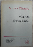 MIRCEA DINESCU - MOARTEA CITESTE ZIARUL (prima editie, RODOPI - AMSTERDAM 1989)