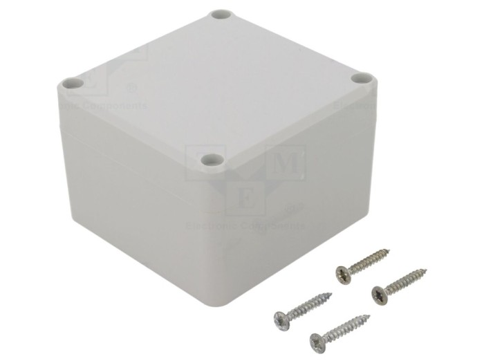 Carcasă universală ABS gri IP65