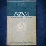 Cumpara ieftin Manual Fizica Clasa a IX-a, N. Stanescu, A. Negulescu, 1958. Carte veche pentru elevi, Stiinta