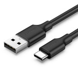 Cablu Ugreen USB - USB Tip C 480 Mbps 3 A 1,5 M Cablu Negru (US287 60117)