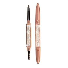 Creion sprancene rezistent la transfer pentru un look natural cu cristale aplicate, Chestnut brown foto
