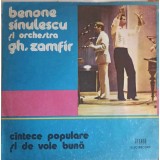 Disc vinil, LP. CANTECE POPULARE SI DE VOIE BUNA-BENONE SINULESCU, ORCHESTRA GH. ZAMFIR-264312