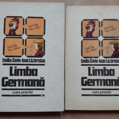 SAVIN / LAZARESCU - LIMBA GERMANA - CURS PRACTIC (2 VOL., 1982)
