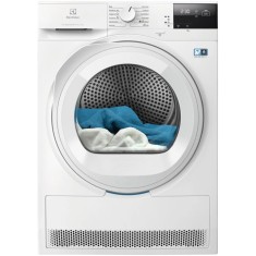 Uscator de rufe Electrolux EW7D283VE, Pompa de caldura, 8 kg, Motor Inverter, Clasa A++, Alb