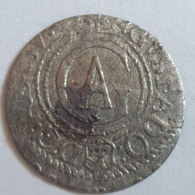 Letonia solidus (schiling) 1625 ? Argint foto