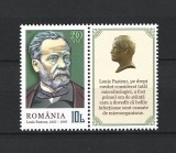 ROMANIA 2022 - LOUIS PASTEUR, VINIETA, MNH - LP 2397, Nestampilat