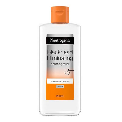 Lotiune tonica impotriva punctelor negre cu acid salicilic, Neutrogena, Blackhead Eliminating Toner, 200 ml foto