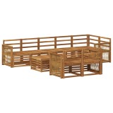 vidaXL Seturi de canapele Lemn Solid de Acacia 3384535