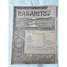 Revista Rasaritul, anul III, nr.33-36/1921