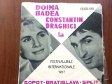 Doina badea constantin draghici la festivalurile internationale 1967 disc single, Pop, Electrecord