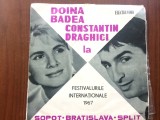 doina badea constantin draghici la festivalurile internationale 1967 disc single