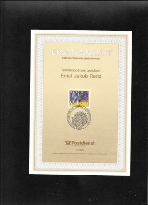 Germania FDC 11.1992 foto